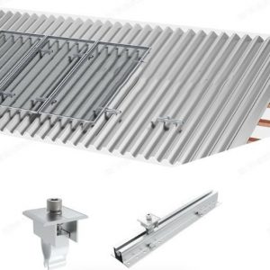 Brackets y Tornillos para Paneles Solares